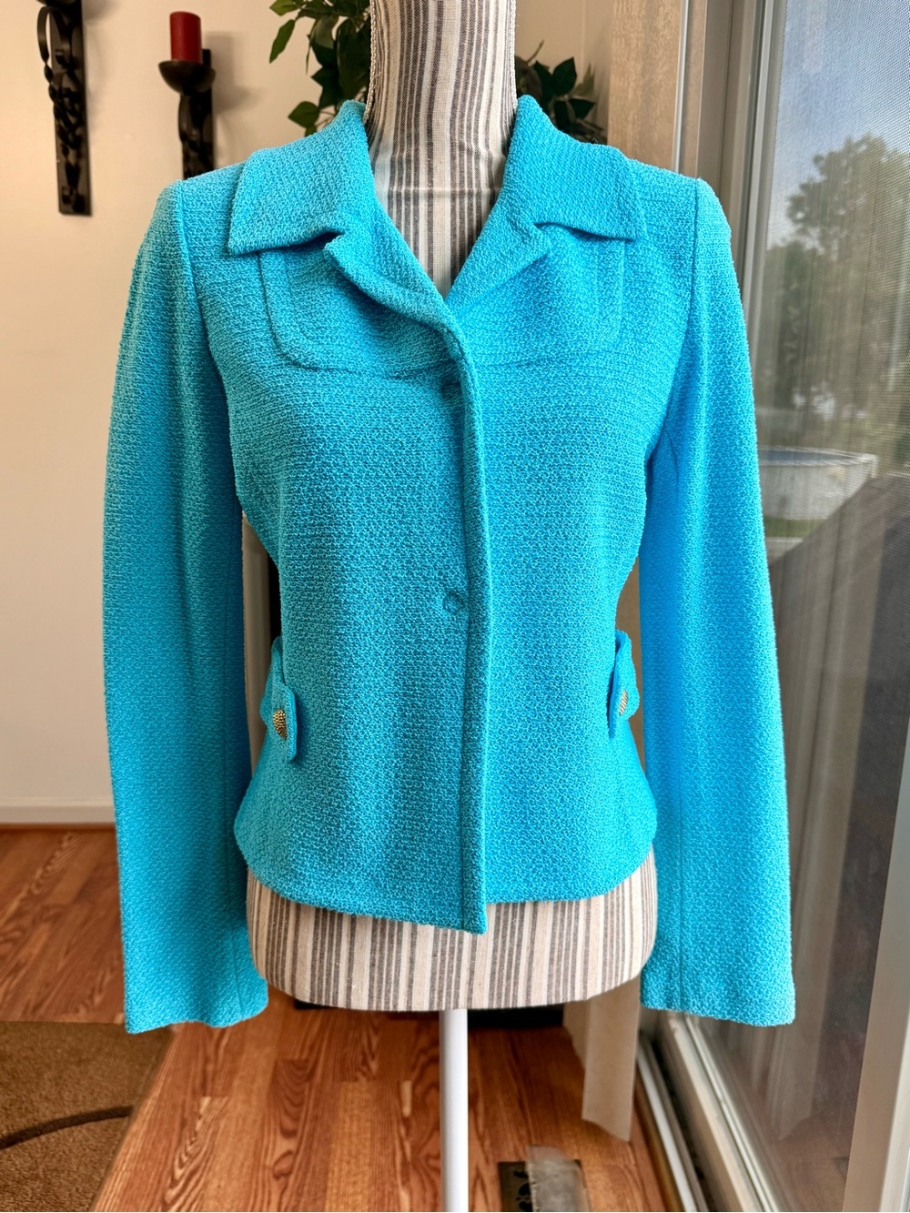 St. John Turquoise Jacket